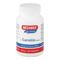 Megamax L-Carnitin 500mg Tabletten