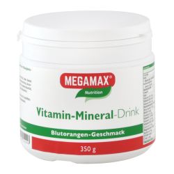 Megamax Vitamin-Mineral-Drink Blutorange 