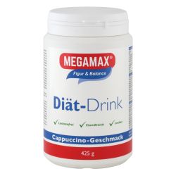 Megamax Diät-Drink Pulver Cappuccino - zurzeit nicht lieferbar