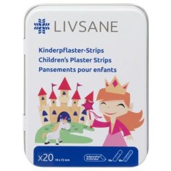 Livsane Kinderpflaster Prinzessin Strips