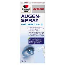 Doppelherz system Augenspray Hyaluron 0,3 % 