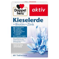 Doppelherz aktiv Kieselerde + Biotin + Zink Tabletten 