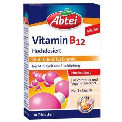 Abtei Vitamin B12 Depot Tabletten - zurzeit nicht lieferbar