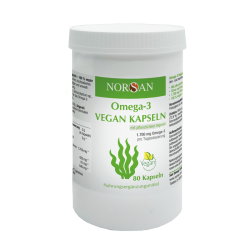 Norsan Omega 3 Vegan Kapseln -aufgelassen