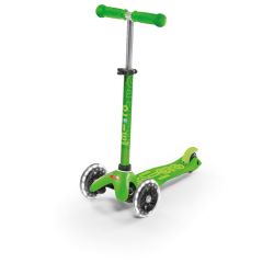 Scooter Mini Micro Deluxe LED grün