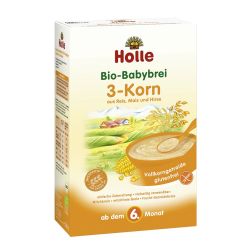Holle Bio Babybrei 3-Korn (glutenfrei)