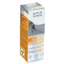 Eco Cosmetics Sonnenpflege Gesichtsgel LSF 30 transparent Bio