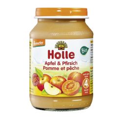 Holle Demeter Apfel & Pfirsich - AUFGELASSEN