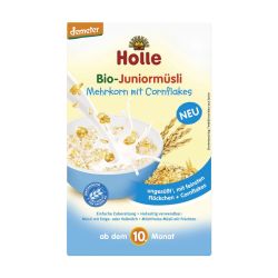 Holle Bio Demeter Juniormüsli Mehrkorn mit Cornflakes