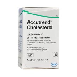 Accutrend Cholesterol Teststreifen