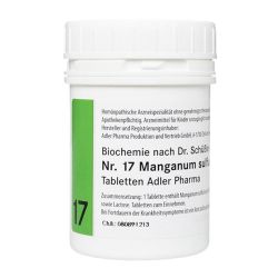 Schüßler Salz Nr. 17 Manganum sulfuricum 1000G - AUFGELASSEN