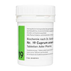 Schüßler Salz Nr. 19 Cuprum arsenicosum 1000G