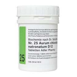 Schüßler Salz Nr. 25 Aurum chloratum natronatum