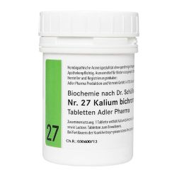 Schüßler Salz Nr. 27 Kalium bichromicum