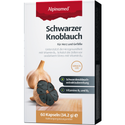 Alpinamed Schwarzer Knoblauch vegan Kapseln