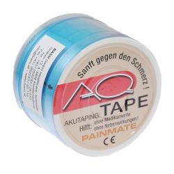 AQ Kinesiologie Tape 5,5m x 2,5cm Blau