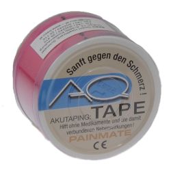 AQ Kinesiologie Tape 5,5m x 5cm Rot 