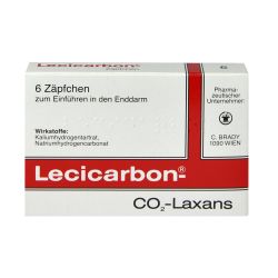 Lecicarbon Zäpfchen