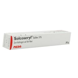 Solcoseryl Salbe 5% - zurzeit nicht lieferbar