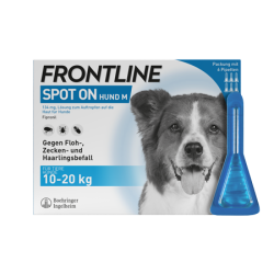 Frontline Spot-on für mittelgroße Hunde 10-20kg