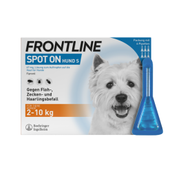 Frontline Spot-on für kleine Hunde 2-10kg