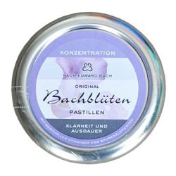Bachblüten Pastillen für Konzentration und Ausdauer Nr 41
