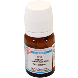 DHU Schüßler Salz Nr.6 Kalium sulfuricum D6 Tabletten - AUFGELASSEN