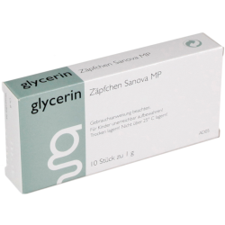 Sanova Glycerin 1G Zäpfchen - zurzeit nicht lieferbar