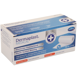 Dermaplast Medical Fixierverband elastisch 10cm x 2m - AUFGELASSEN