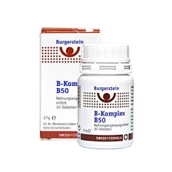 Burgerstein Vitamin B-Komplex B50- AUFGELASSEN