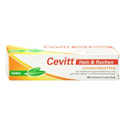 Cevitt Hals + Rachen Salbei Lutschtabletten - AUFGELASSEN