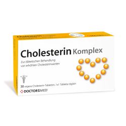 Cholesterin Komplex Tabletten - zurzeit nicht lieferbar