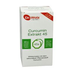 Dr. Wolz Curcumin Extrakt 45 Kapseln