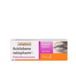 Aciclobene ratiopharm-Fieberblasencreme