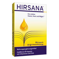 Hirsana Goldhirse-Öl-Kapseln 