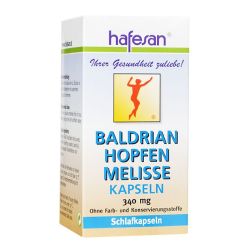 Hafesan Baldrian + Hopfen + Melisse Kapseln