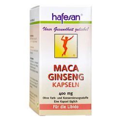 Hafesan Maca-Ginseng 400mg Kapseln
