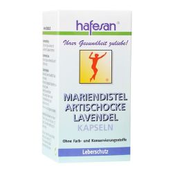 Hafesan Mariendistel + Artischocke + Lavendel Kapseln