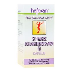Hafesan Schwarzes Johannisbeersamenöl 500 mg Kapseln