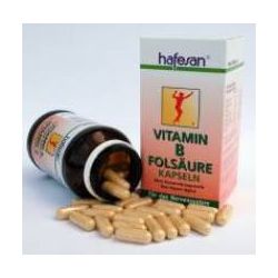 Hafesan Vitamin B + Folsäure Kapseln