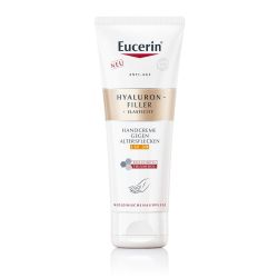 Eucerin Hyaluron-Filler + Elasticity Handcreme gegen Altersflecken LSF 30 