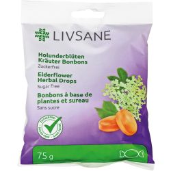 Livsane Holunderblüten Kräuter Bonbons