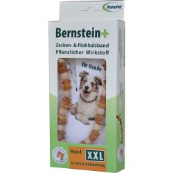 HanuPet Bernsteinkette+ XXL Hund - 50-60cm