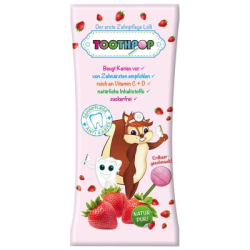 Toothpop Lolli Erdbeer