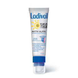Ladival Aktiv Alpin Sonnen- und Kälteschutz Creme und Stift LSF50 - zurzeit nicht lieferbar