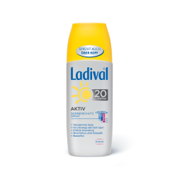 Ladival Aktiv Transparenter Sonnenschutz Spray LSF 20
