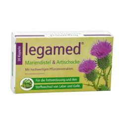 Legamed Mariendistel & Artischocke Kapseln