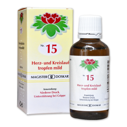 Mag. Doskar Nr. 15 Herz- und Kreislauftropfen mild