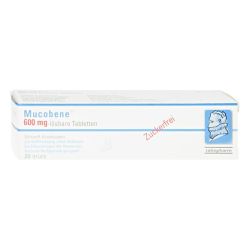Mucobene 600mg lösbare Tabletten -zurzeit nicht lieferbar- 