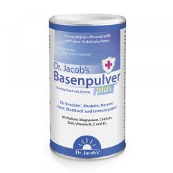 Dr. Jacob’s Basenpulver plus mit Zitrone Citrate Elektrolyte